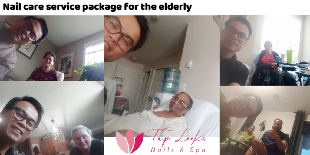 Mobile nail service for seniors