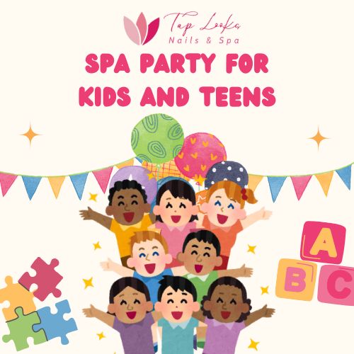 Spa party for kids and teens