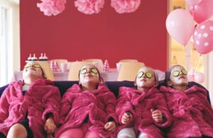 Spa Party Birthday Invitation Ideas