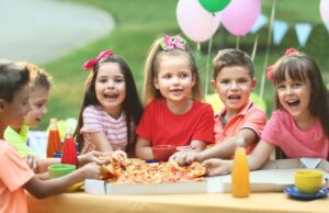 Outdoor Spa Birthday Party