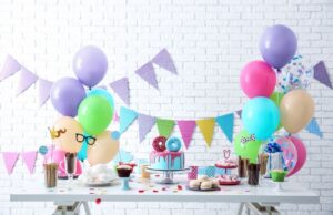 Spa birthday party at home