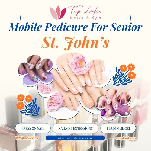 Mobile Pedicure For Senior St. John’s
