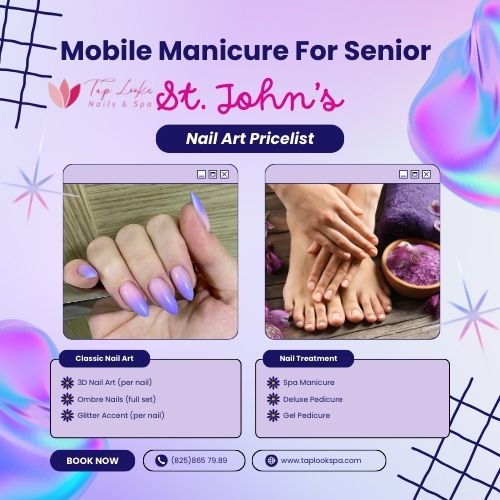 Mobile Manicure For Senior St. John’s