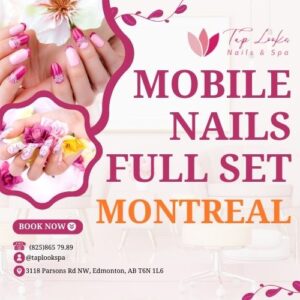 Mobile Nails Full Set Montreal