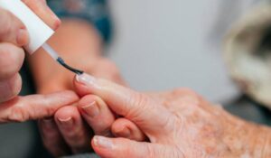 Mobile Manicure For Senior