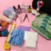 KIT02: Mani-Pedi Kit with Regular Polish & Spa for Seniors (include EBook, Video) 9 pack2