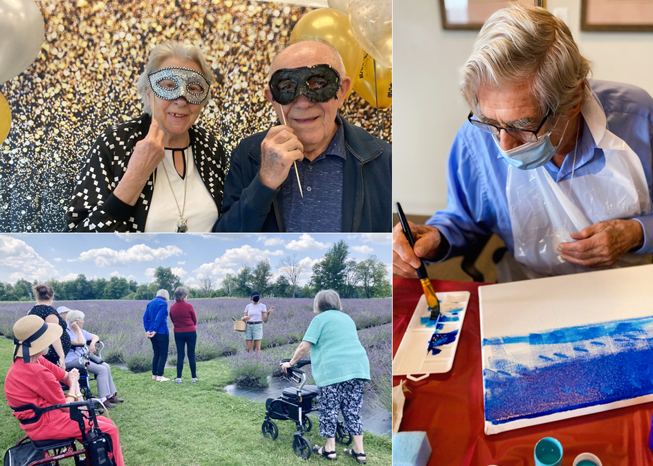 Introducing the TapLook Senior Smile Community Fund 4 Amica Conversations Fun Activities at Retirement Homes