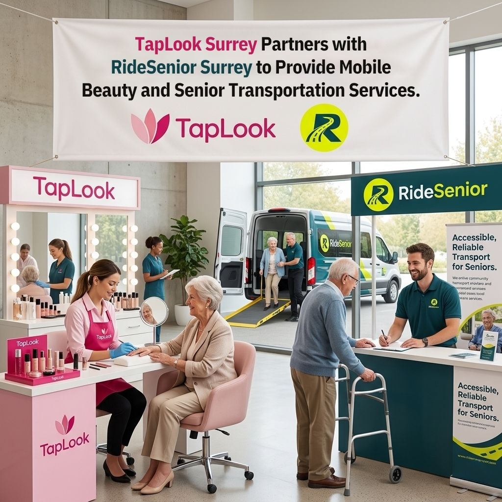 TapLook Surrey Partners with RideSenior Surrey to Provide Mobile Beauty and Senior Transportation Services 31 TapLook Surrey Partners with RideSenior Surrey to Provide Mobile Beauty and Senior Transportation Services