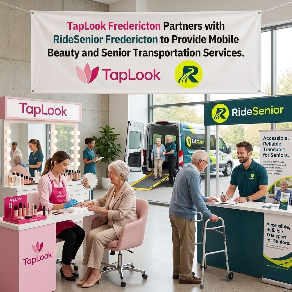 TapLook Fredericton Partners with RideSenior Fredericton to Provide Mobile Beauty and Senior Transportation Services 11 TapLook Fredericton Partners with RideSenior Fredericton to Provide Mobile Beauty and Senior Transportation Services
