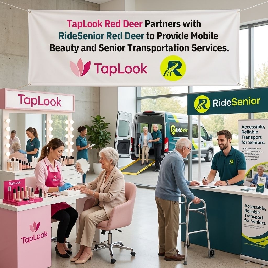 TapLook Red Deer Partners with RideSenior Red Deer to Provide Mobile Beauty and Senior Transportation Services 16 TapLook Red Deer Partners with RideSenior Red Deer to Provide Mobile Beauty and Senior Transportation Services
