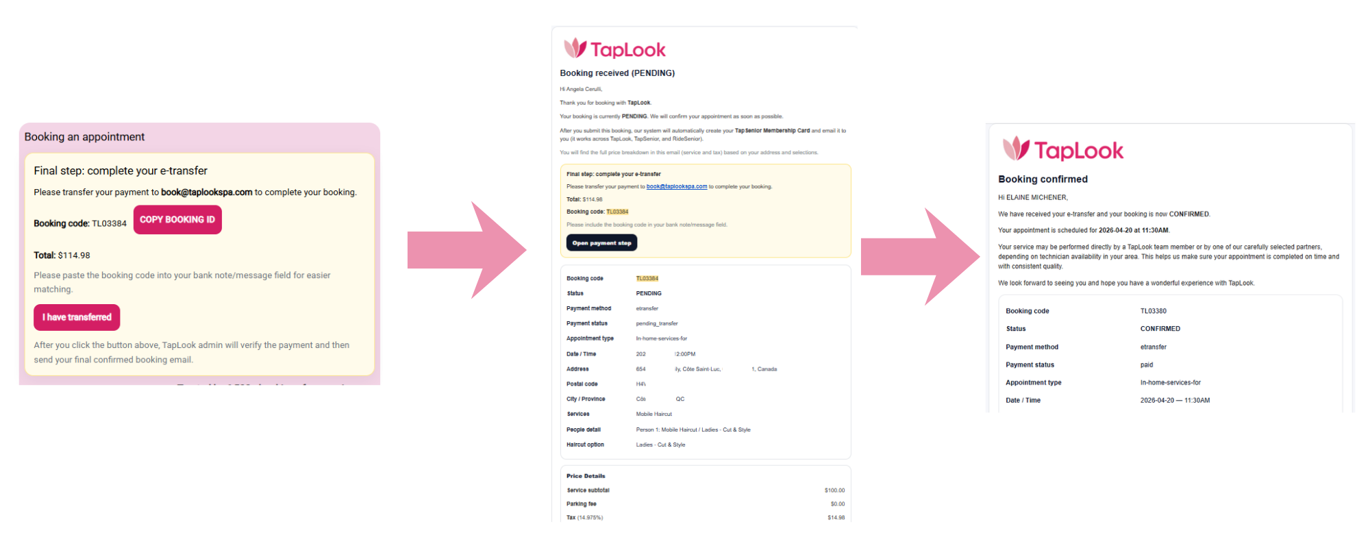 TapLook Successfully Resolves E-Transfer Confirmation Delay Issue After Customer Payment Processing Time 2 Untitled design 2026 04 18T165859.181