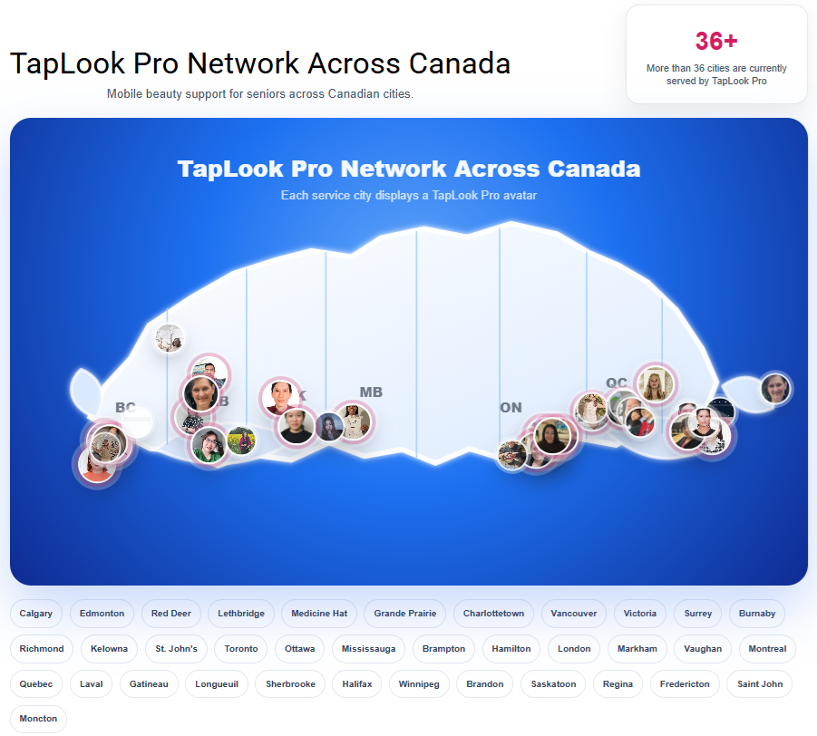 TapLook Introduces RideSenior Transportation Opportunities to TapLook Pros Across Canada 2 taplook ridesenior
