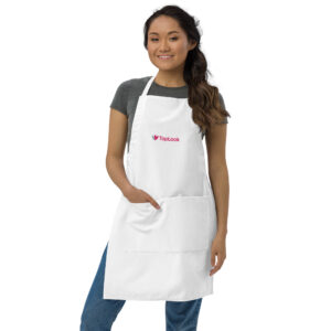 TapLook Professional Apron 7 embroidered apron white front 6a0b459c91b80