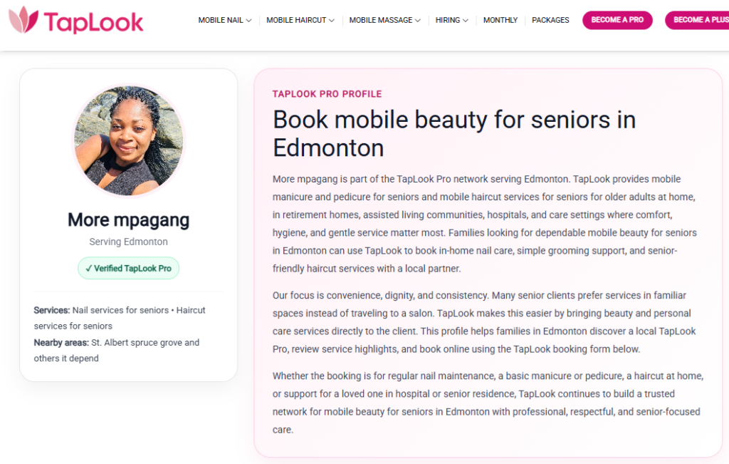 Introducing TapLook Pro: Professional Mobile Haircut Services for Seniors in Toronto, Vancouver, and Edmonton 8 haircut edmonton