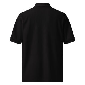 mens premium polo shirt black back 6a0b45edbadc3