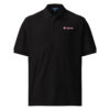 TapLook Professional Polo 8 mens premium polo shirt black front 6a0b45edb9912