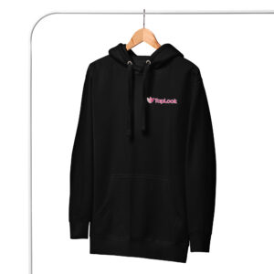 TapLook Premium Hoodie 9 unisex premium pullover hoodie black front 6a0b442fef1a6