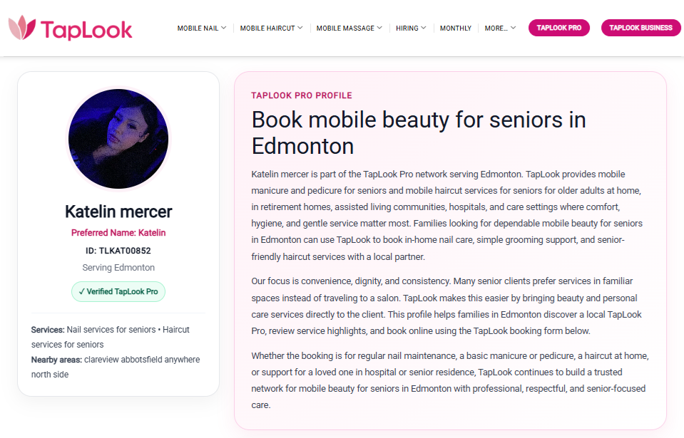 taplook katelin edmonton