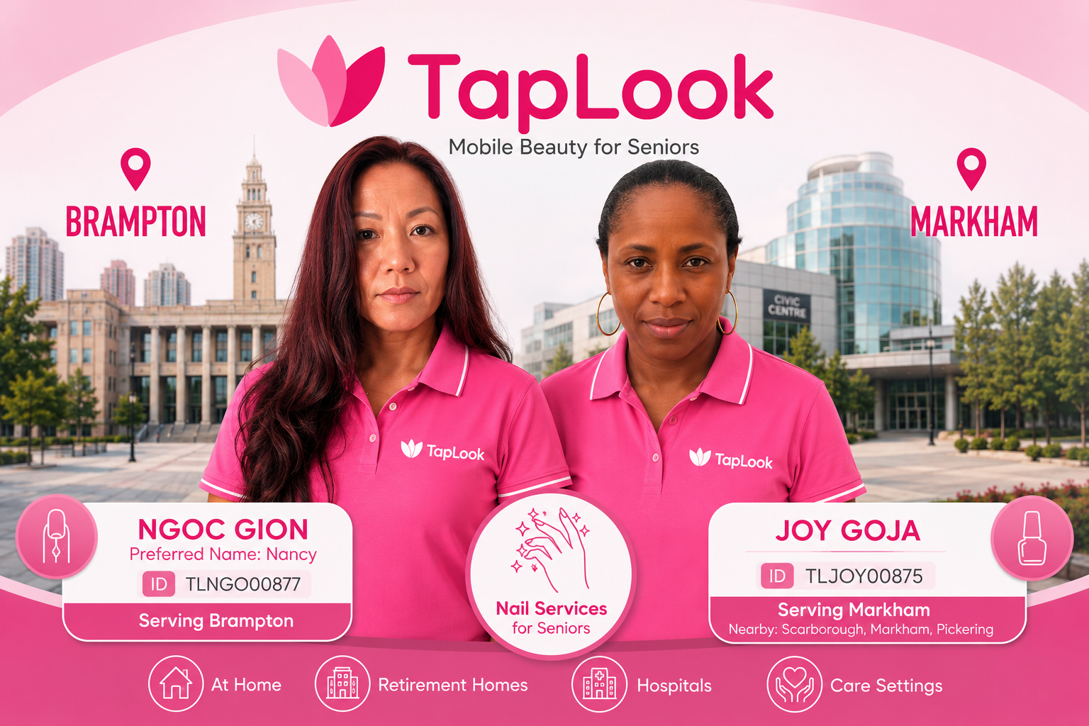 Meet Ngoc Gion and Joy Goja – Verified TapLook Pros Providing Mobile Nail Services for Seniors in Brampton and Markham 4 56eb1376 383c 463c 8f7b 4041d5e796b0