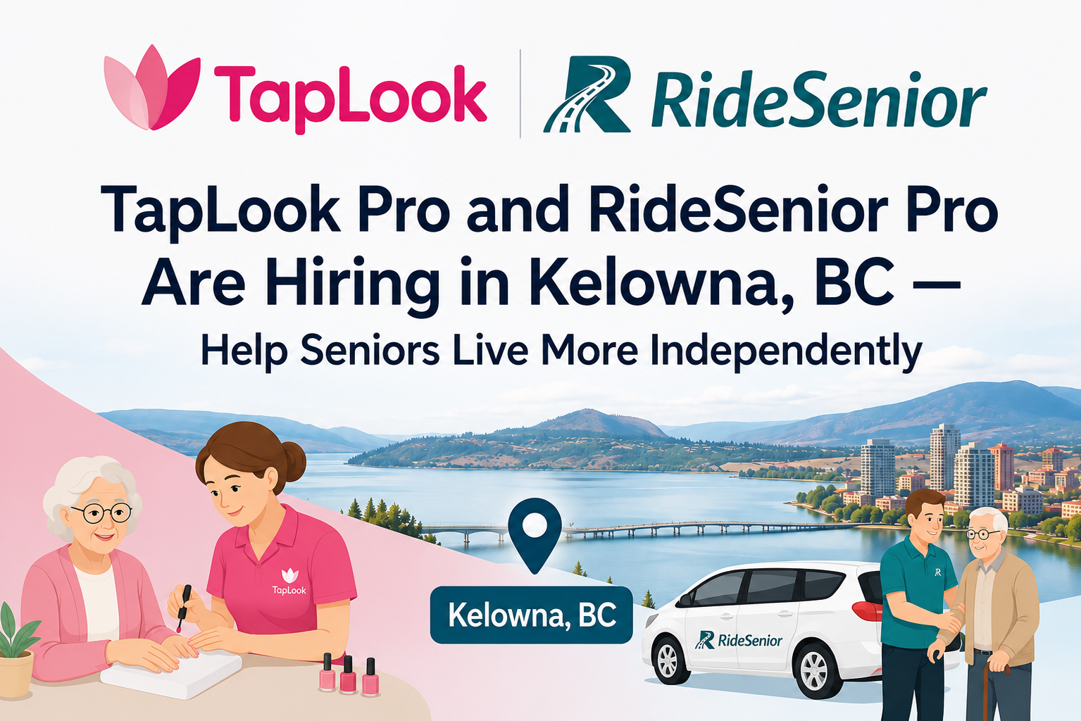 TapLook Pro and RideSenior Pro Are Hiring in Kelowna, BC - Help Seniors Live More Independently 2 b3c1f453 0191 415e b84e 2a753fba15fa