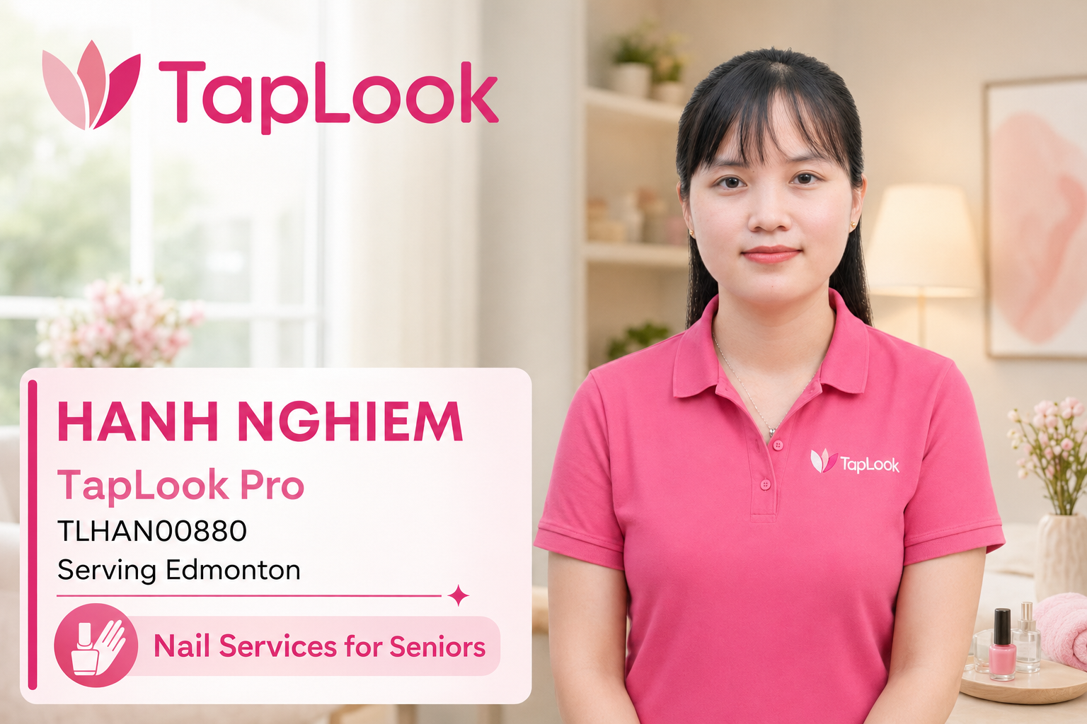 Meet Hanh Nghiem: Verified TapLook Pro Providing Mobile Nail Services for Seniors in Edmonton 3 7d542a54 5fa2 44fa 835b 2c9f7bd17ace