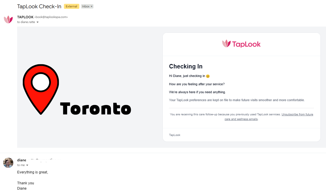 TapLook Monthly Care Plans Earn Growing Trust from Customers Across Canada 7 Toronto